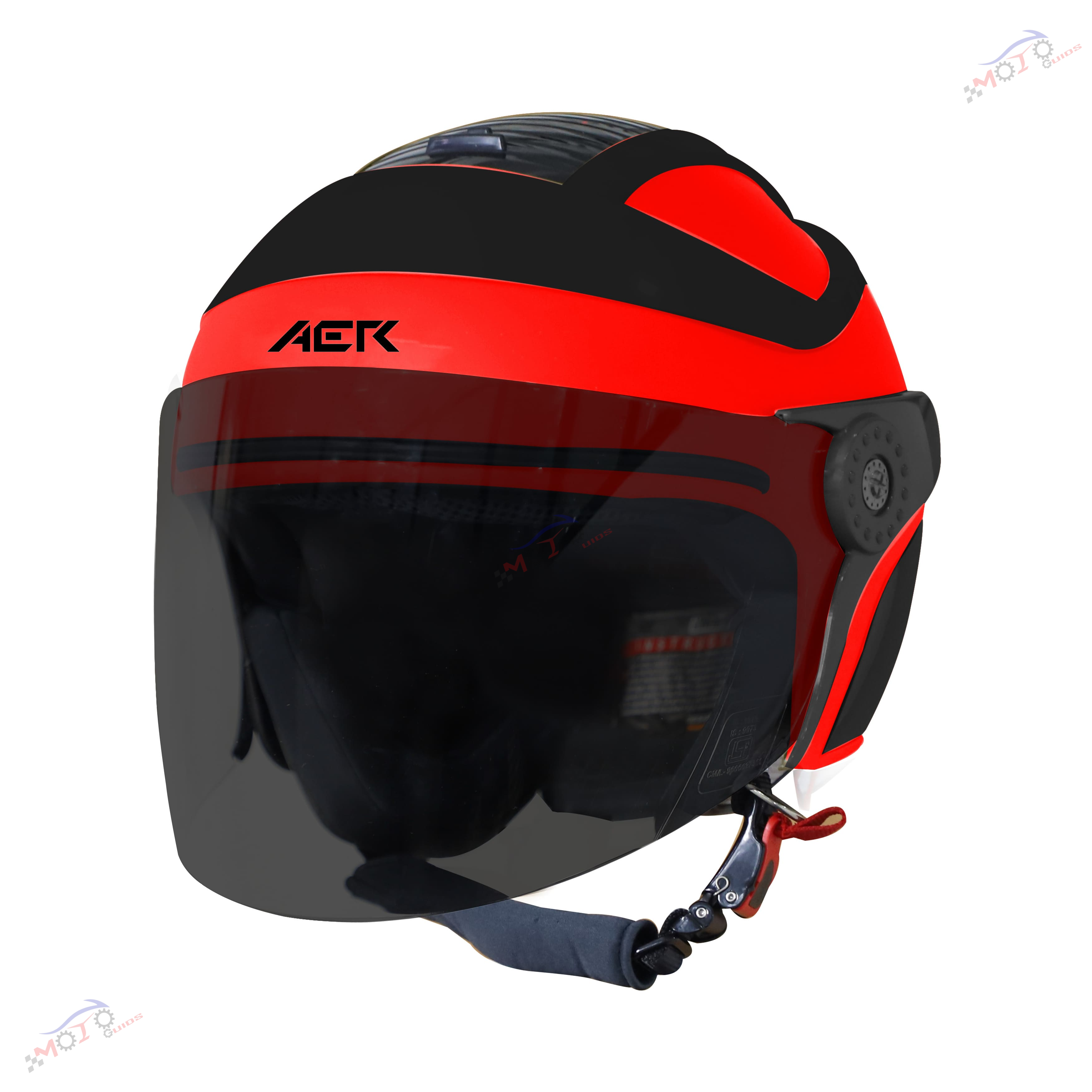 SB-29 AER GLOSSY  ( FITTED WITH CLEAR VISOR WITH EXTRA SMOKE VISOR FREE) 